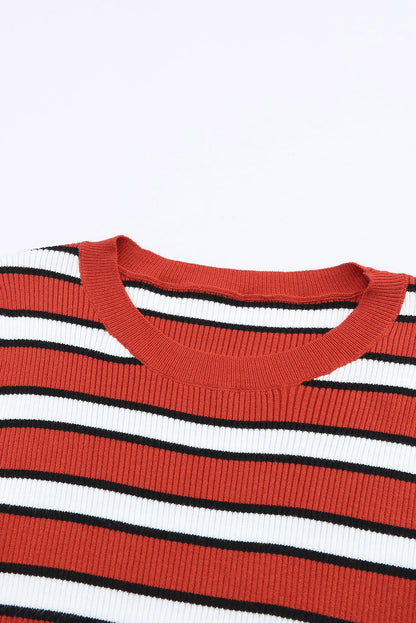 Threaded Pear Martha Knit Slim Fit Top