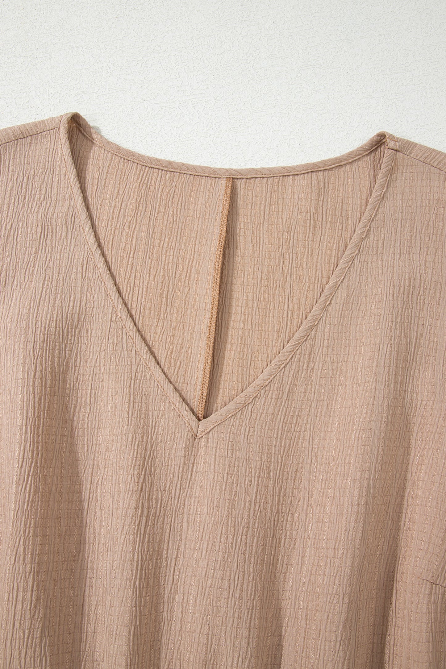 Threaded Pear Kaylee Ruffled Short Sleeve PLUS Dress