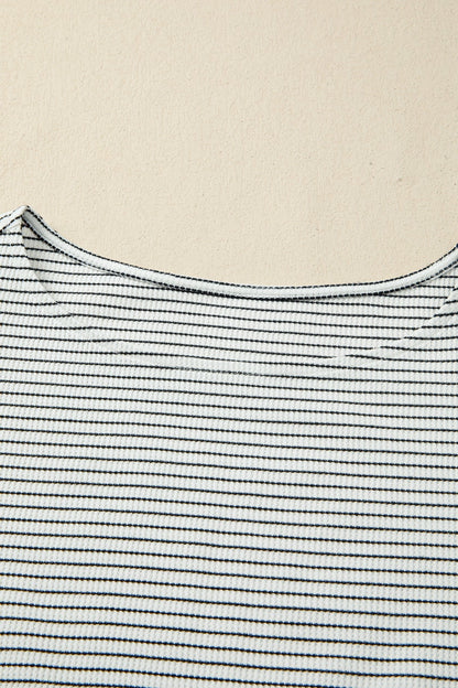 Threaded Pear Sarah Trim Casual Tank Top