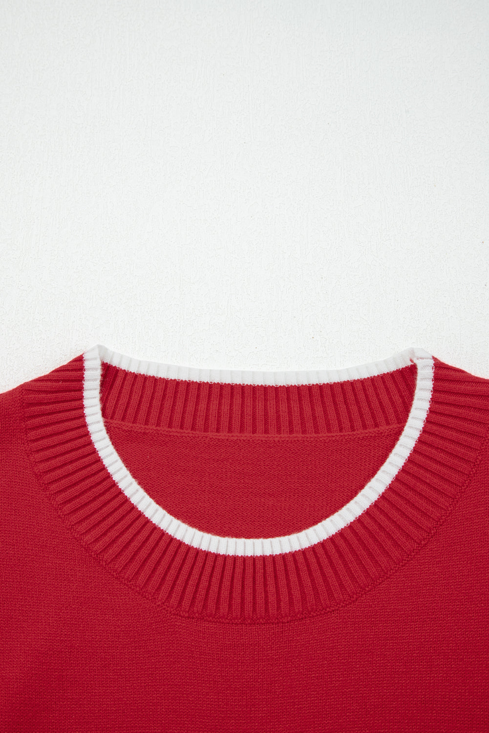 Threaded Pear Malaysia accent Holiday Cropped Sweater