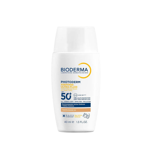 Bioderma Photoderm SPF50+ Golden Tinted Sunscreen: Antioxidant Protection for All Skin Types, Daily Face Defense