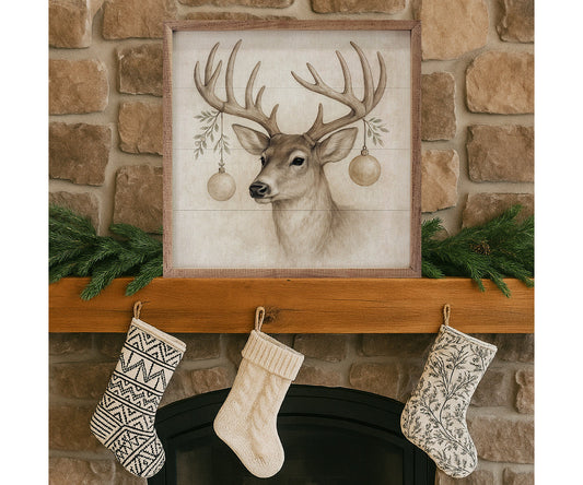 Kendrick Home Holiday Deer