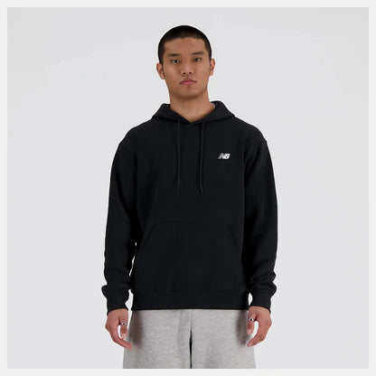 New Balance Sport Essentials Men's Pullover Hoodie — Black