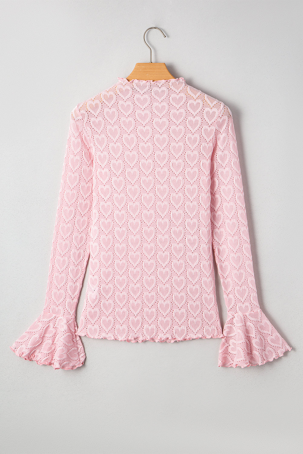 Threaded Pear Emily Sleeve Mock Fitted Top