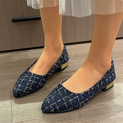 Lazy Shoes Roman-style Slip-on Elegant Pumps