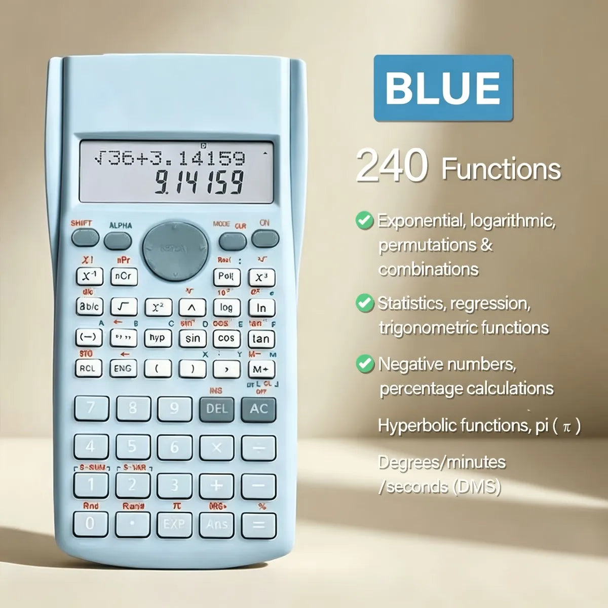 Blue-