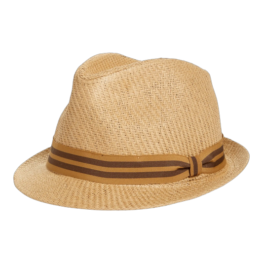 Goorin Bros Killian Jones Straw Fedora Hat Whiskey