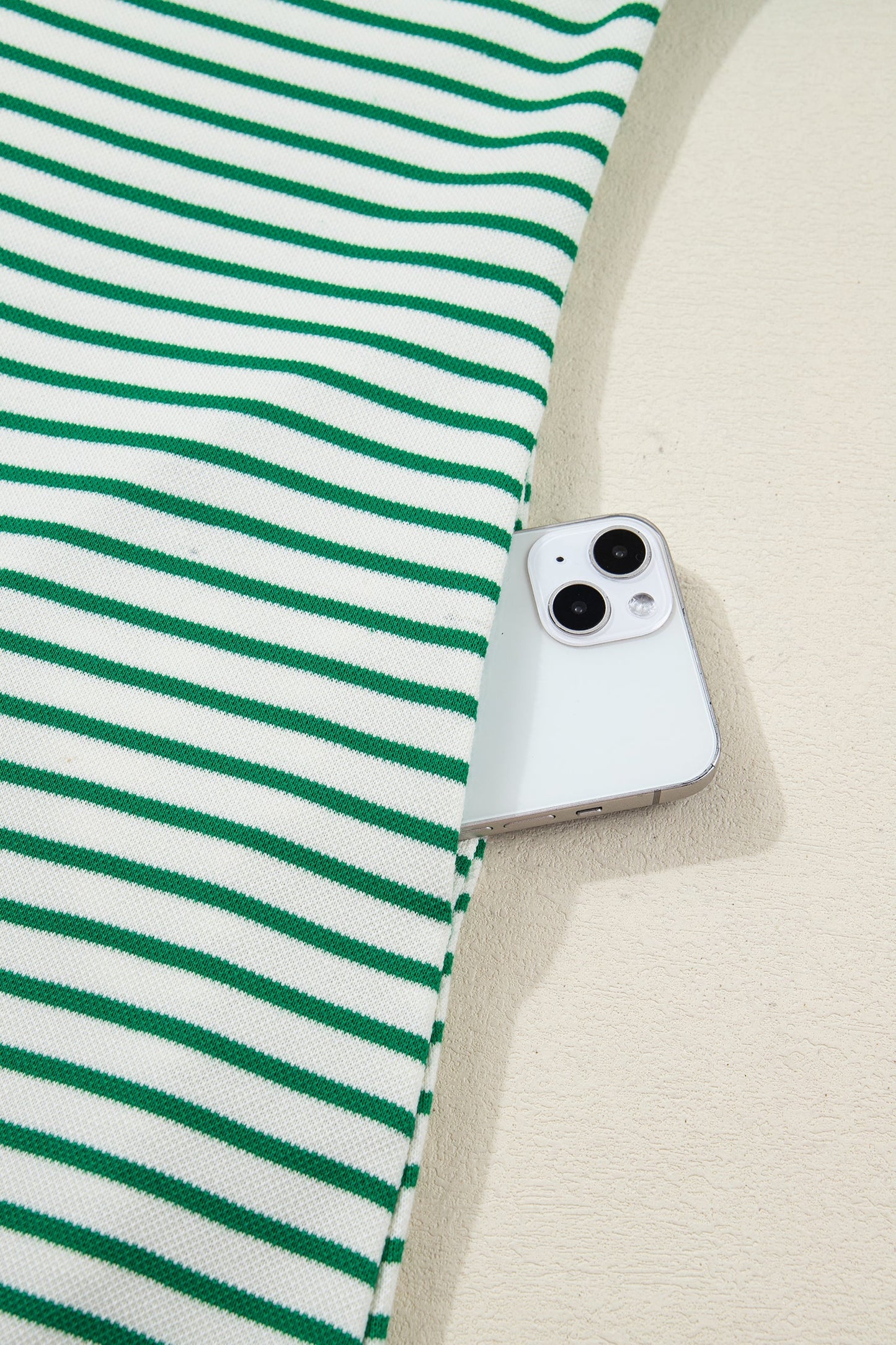 Threaded Pear Royalty Polo Collar T Shirt
