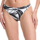 BWPPS-BLACK/WHITE EXOTIC PALM