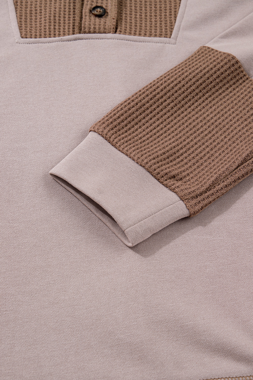 Threaded Pear Alessia Exposed Seam Casual Hoodie
