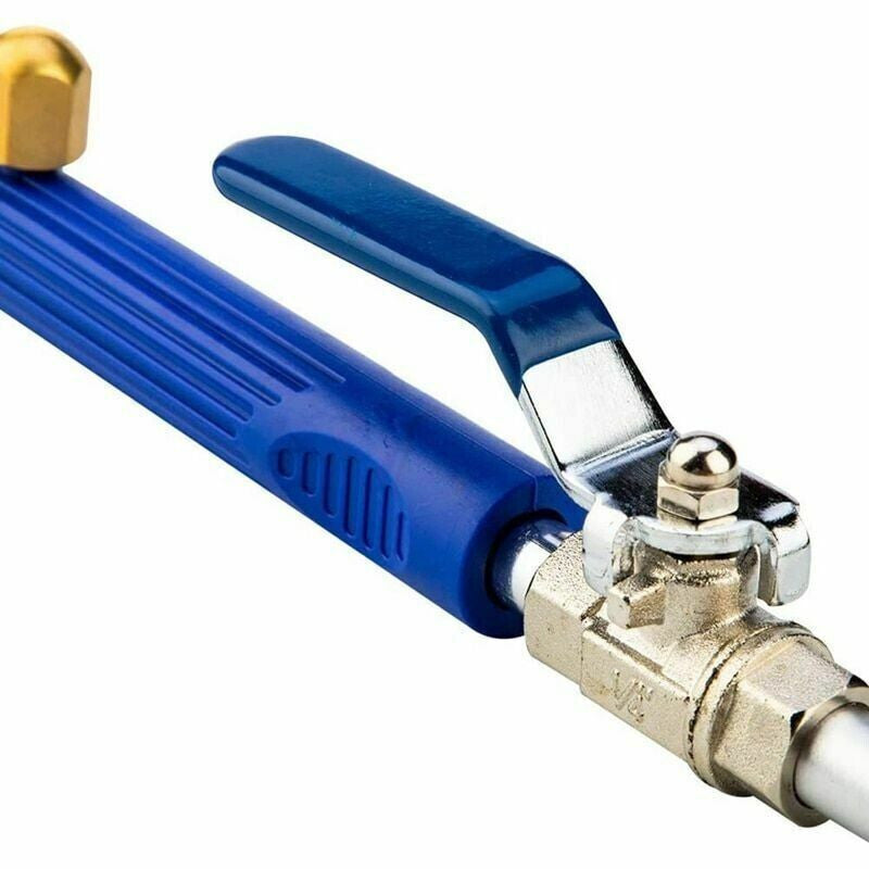 Prime Goods High Pressure Power Washer Water Spray Gun Nozzle Wand Attachment Garden Hose - Blue
