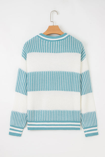 Threaded Pear Haley Drop Shoulder Loose Sweater