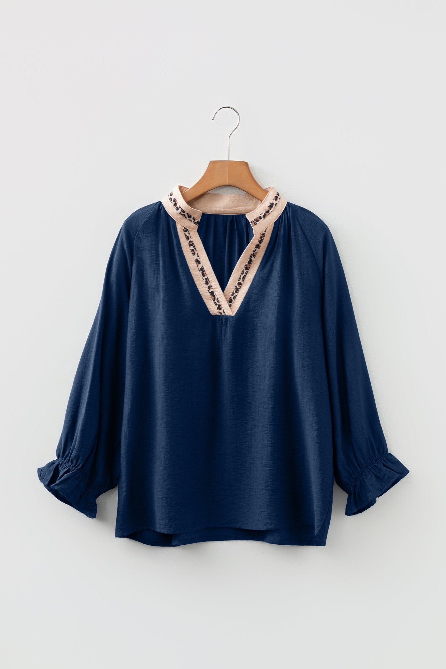 Threaded Pear Soraya Flounced Bracelet Sleeve Blouse