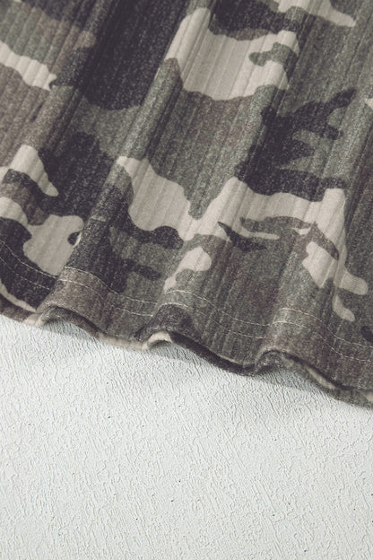 Threaded Pear Wrenley Ribbed Knit Tank Top