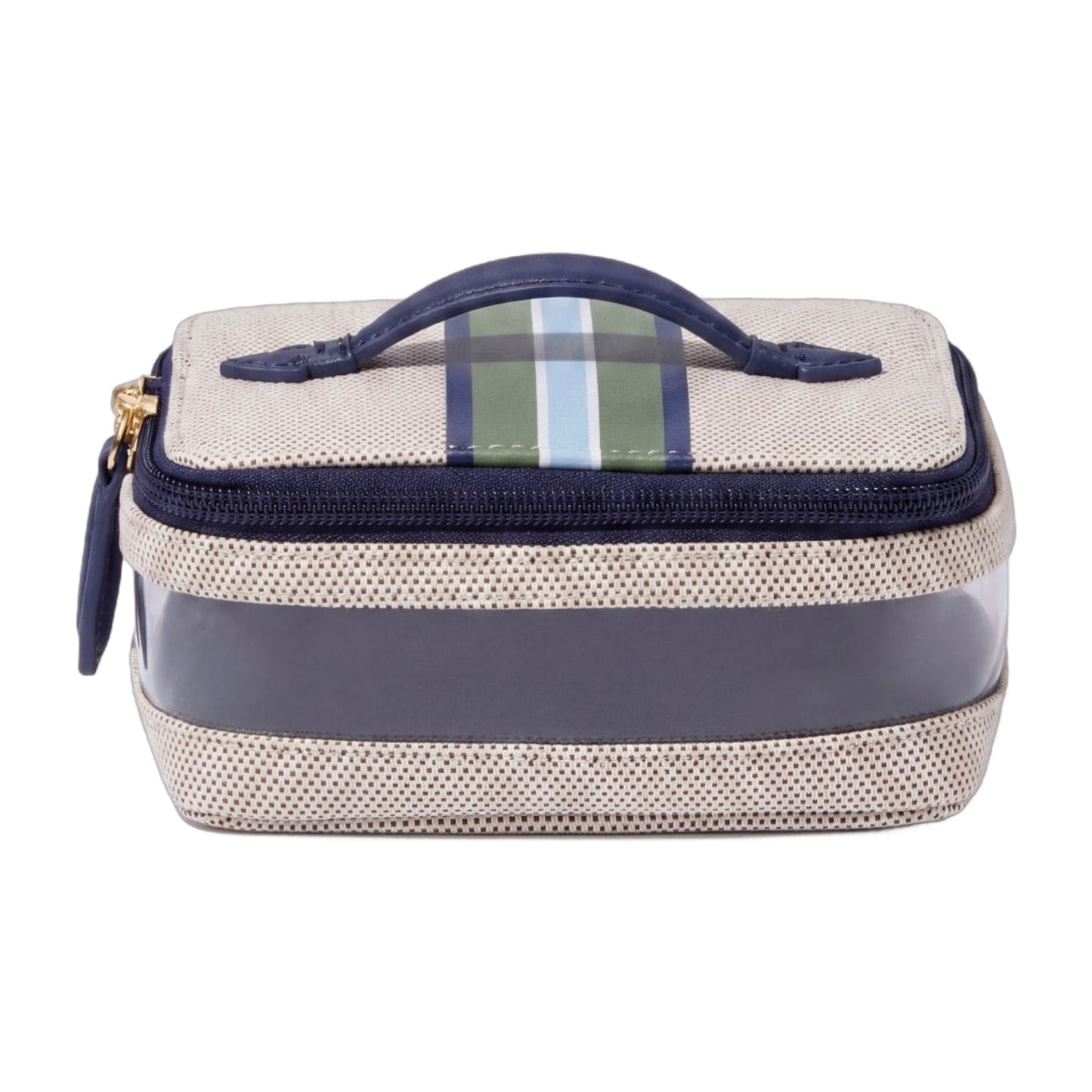 Paravel Mini Cabana See-All Vanity Case Clear Travel Cosmetic Bag Marlin