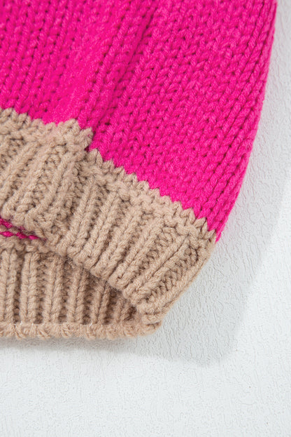 Threaded Pear Florence Block Drop Shoulder PLUS Sweater