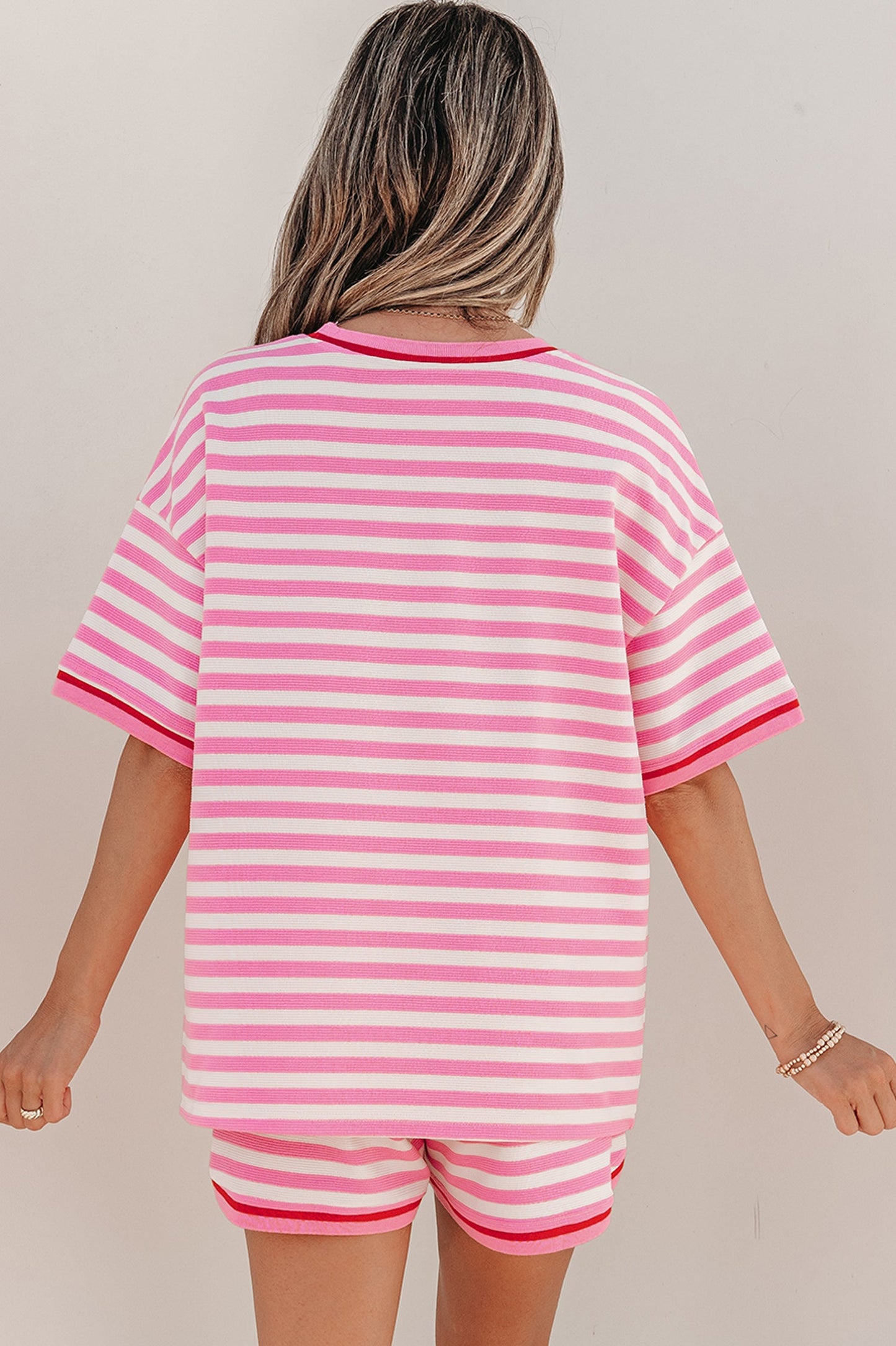 Threaded Pear Matilda Trim Short Sleeve Set