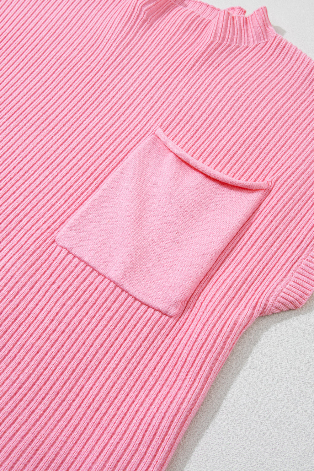 Threaded Pear Calliope Knit Short Sleeve Sweater