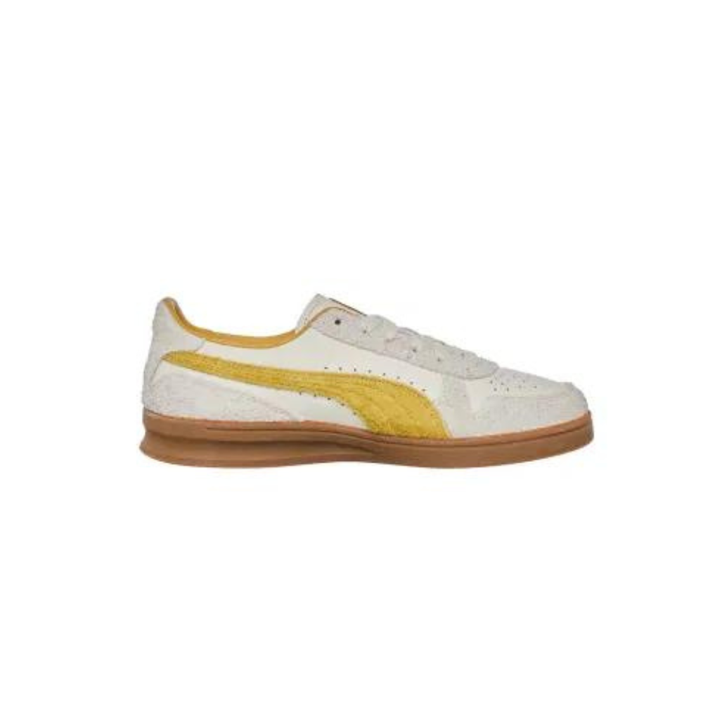 PUMA Indoor Neverworn IV Men's Sneakers — Ivory Suede Low-Top