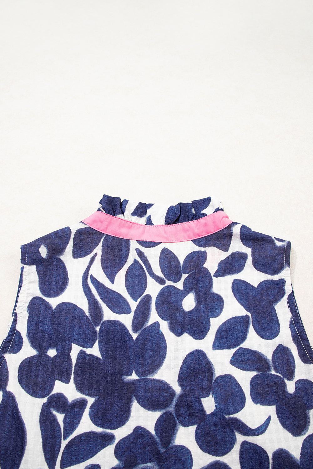 Threaded Pear Margaret Colorblock Notched Mini Dress