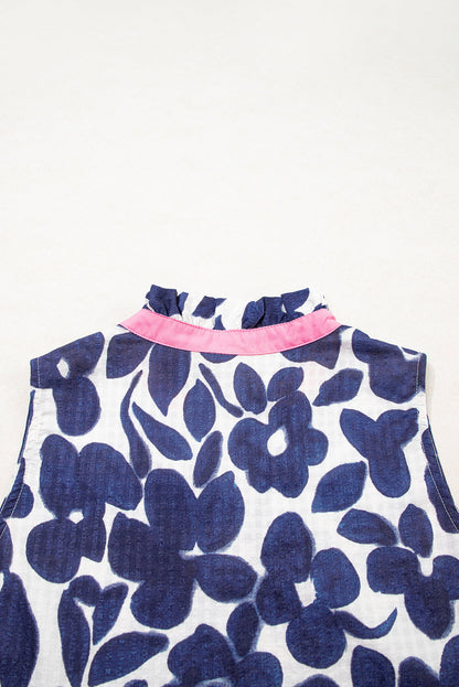 Threaded Pear Margaret Colorblock Notched Mini Dress