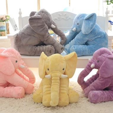 Soft Elephant Doll Pillow