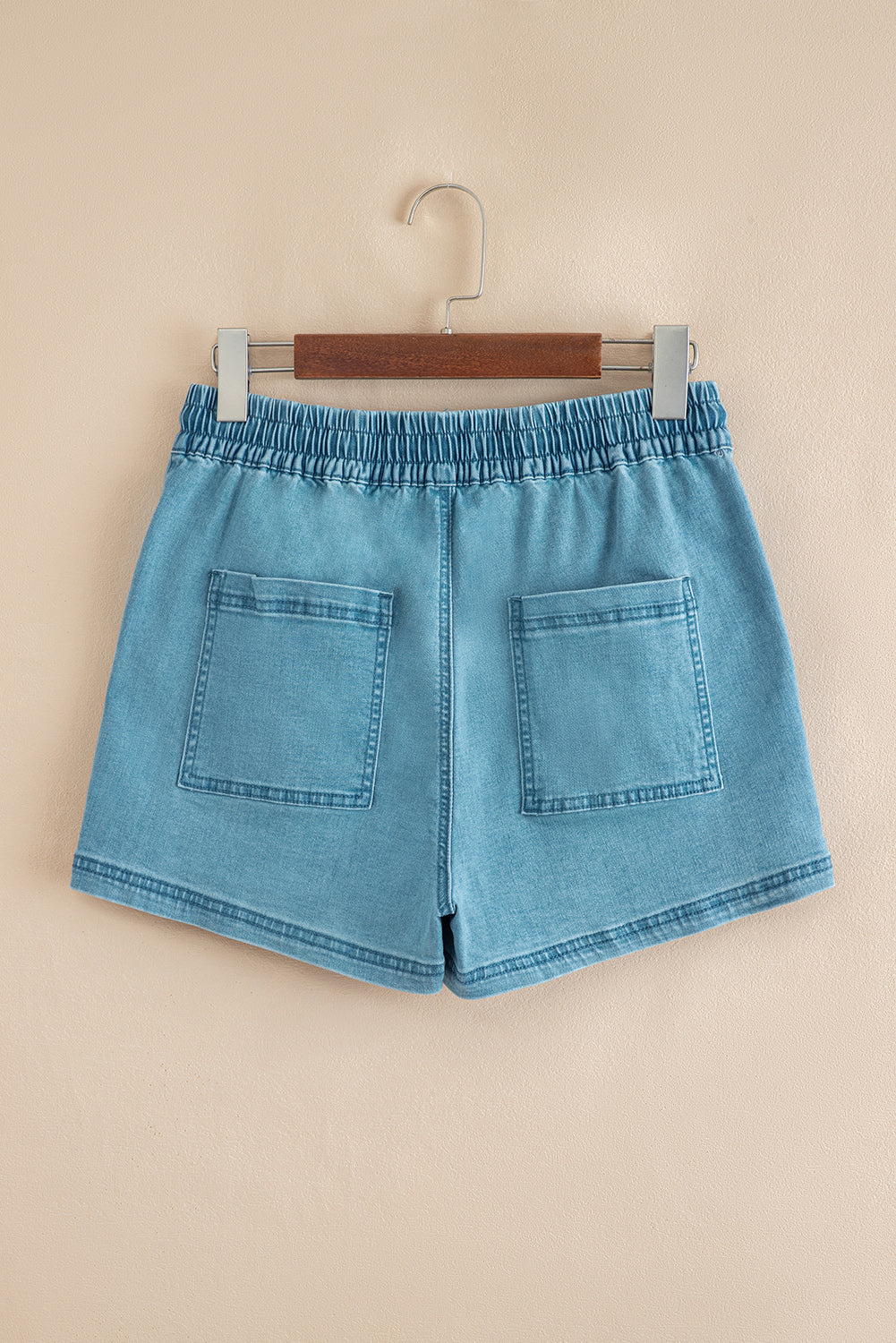 Threaded Pear Elle Elastic Waistband Shorts