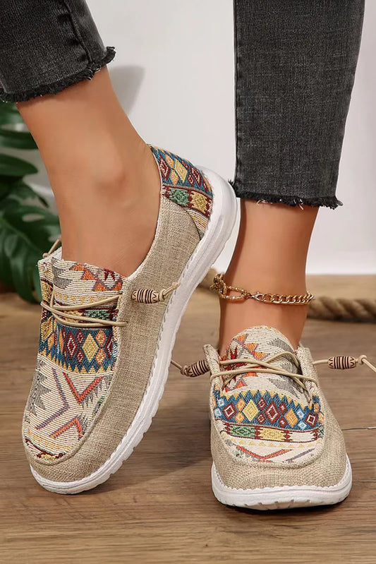 Threaded Pear Scarlett Decor Slip On Shoes