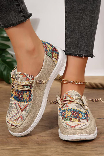 Threaded Pear Scarlett Decor Slip On Shoes