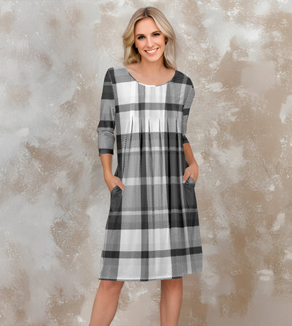 Grey and White-