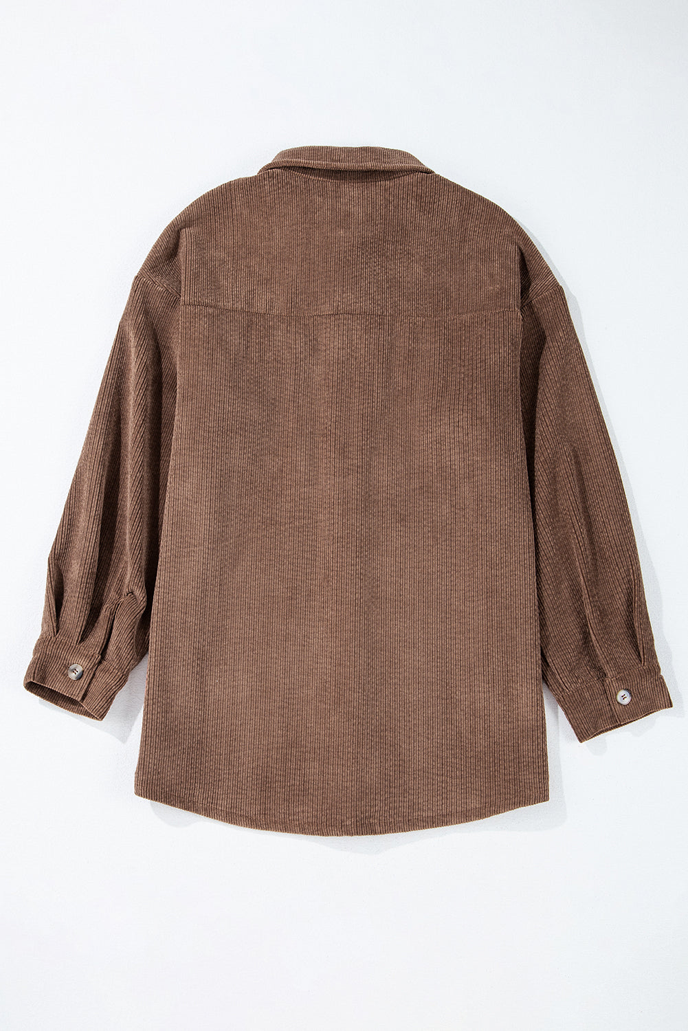 Threaded Pear Eleanor Corduroy Flap Up Shacket
