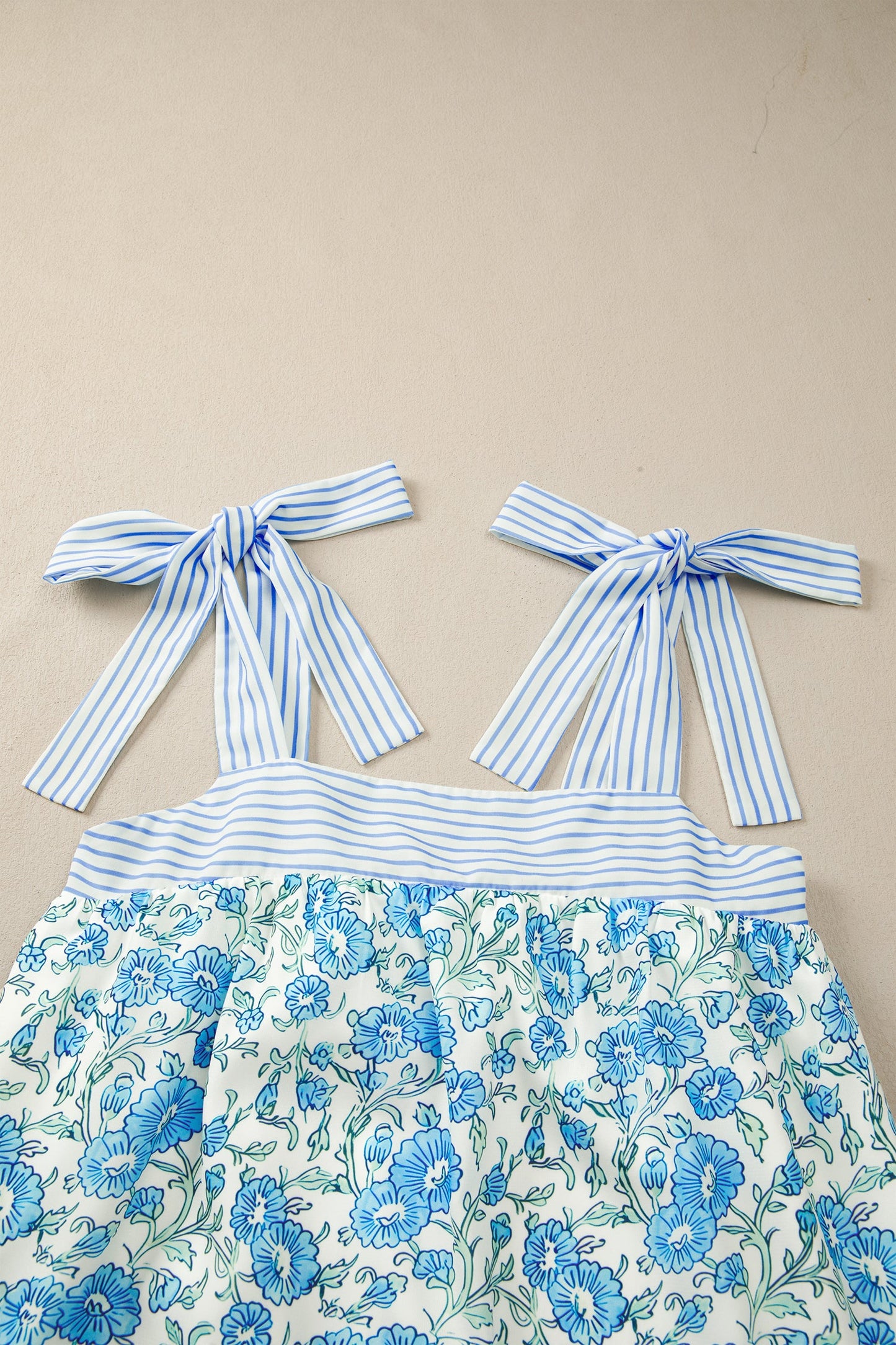 Threaded Pear Estelle Knot Straps Mini Dress