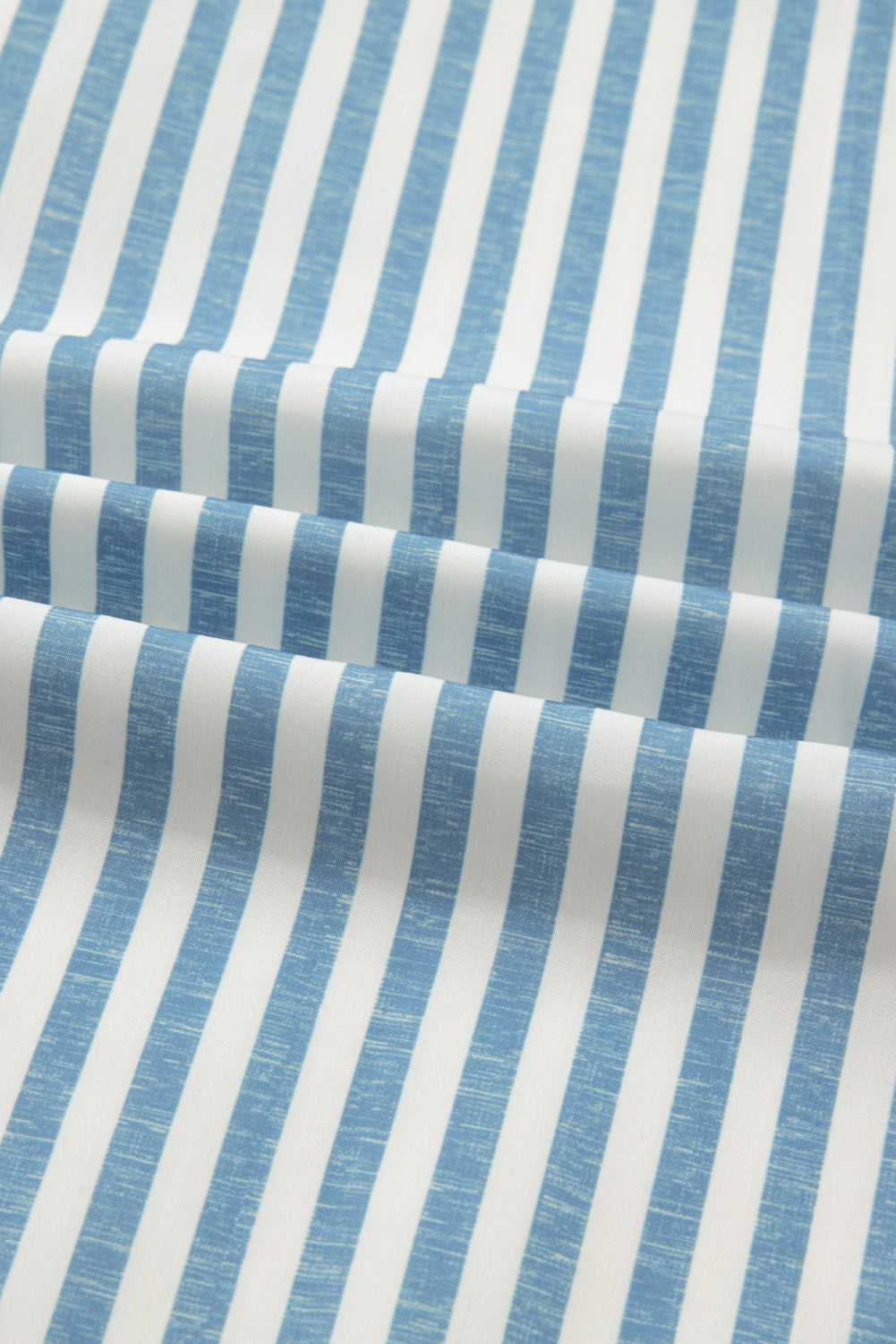 Threaded Pear Livia Striped Patchwork Casual PLUS Shirt