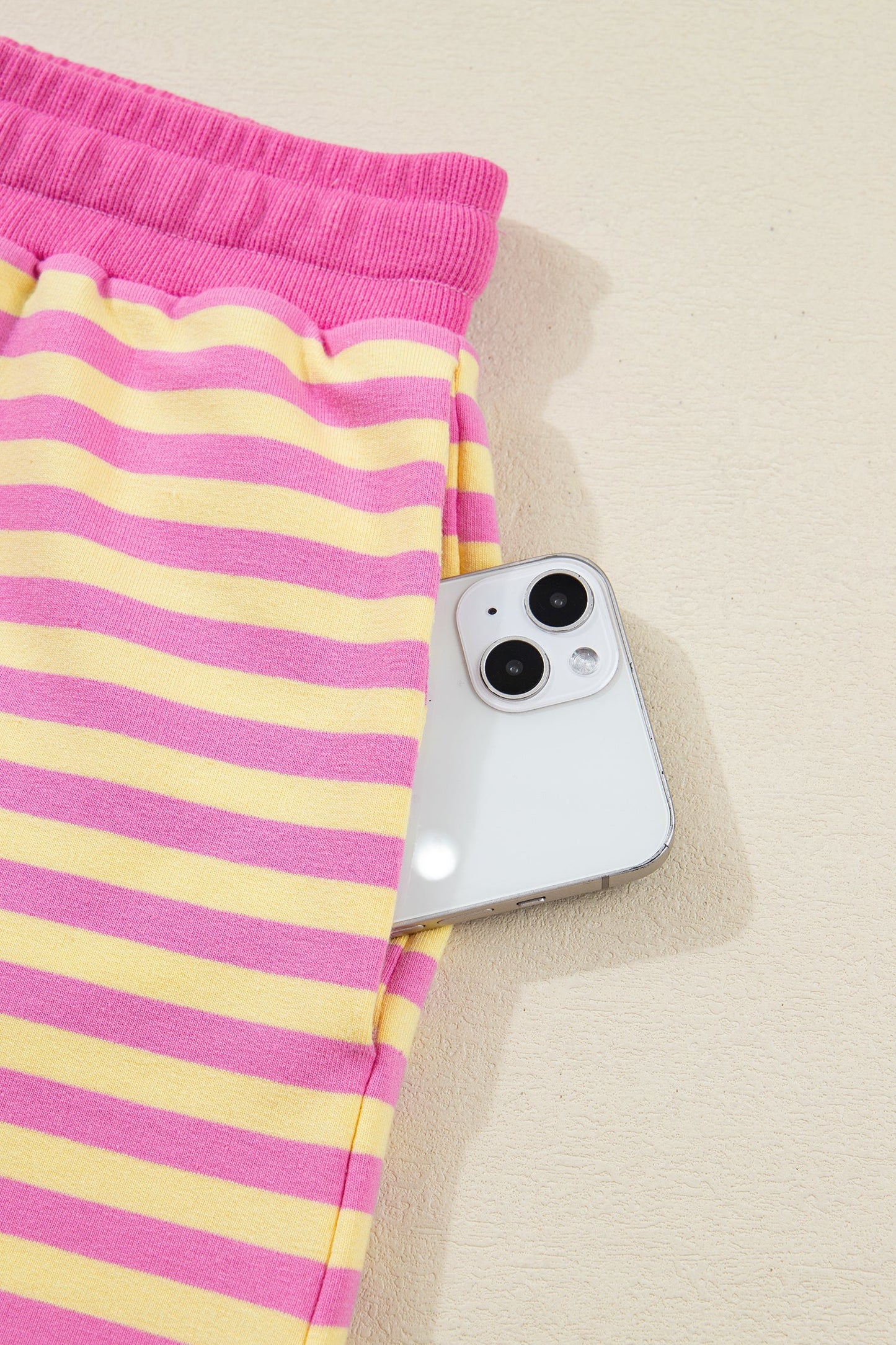 Threaded Pear Estelle Casual Terry Short Lounge Set