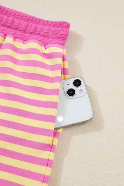 Threaded Pear Estelle Casual Terry Short Lounge Set