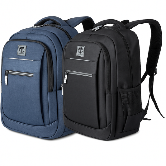 Talmont Extra Large Laptop Backpack – Travel Carry-On, Fits 17" & 15.6" Laptops, Water-Resistant Anti-Theft Business Bag for Men & Women