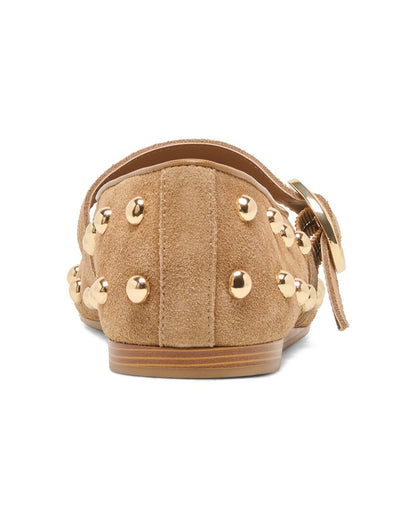 lt brown suede-