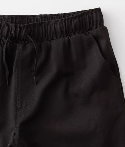 Under Armour Youth Boys' Hybrid Active Stretch Shorts - Black