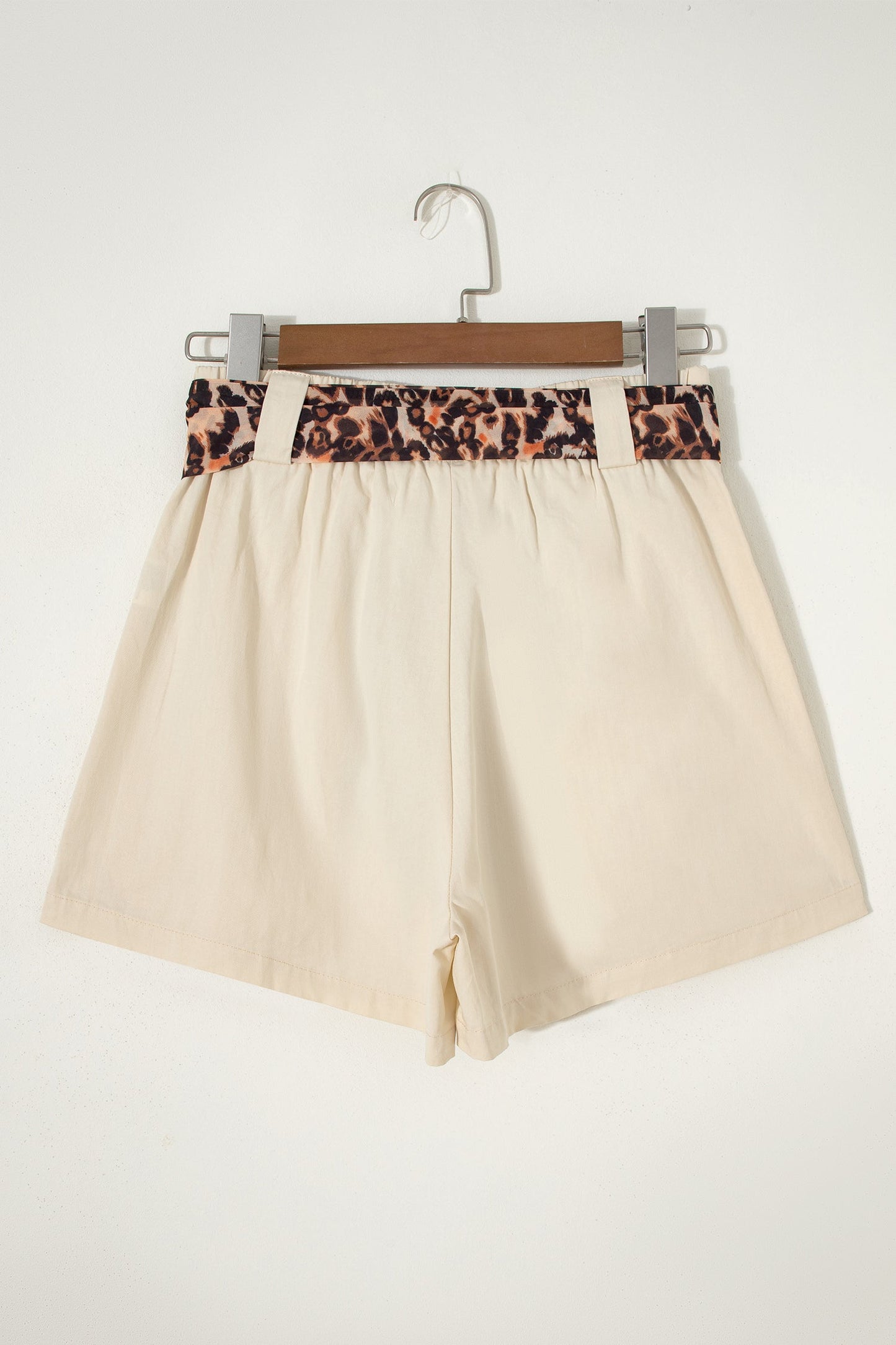 Threaded Pear Ariel Pleated Wide Leg Shorts