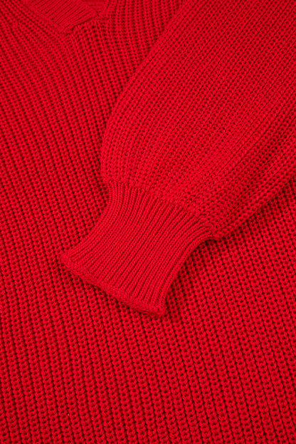 Threaded Pear Evelyn Knit Drop Shoulder Sweater