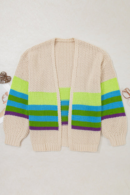 Threaded Pear Adalee Crochet Open Front PLUS Cardigan