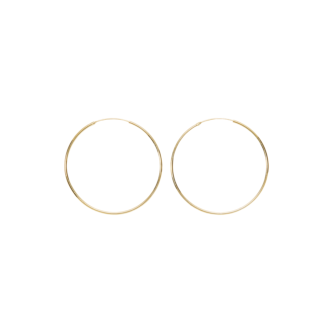 Mint & Lily Endless Hoop Earrings
