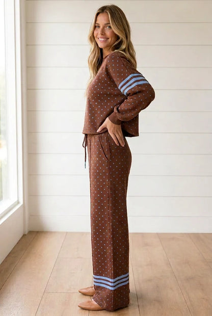 Threaded Pear Rossa Relaxed 2pcs Pant Set