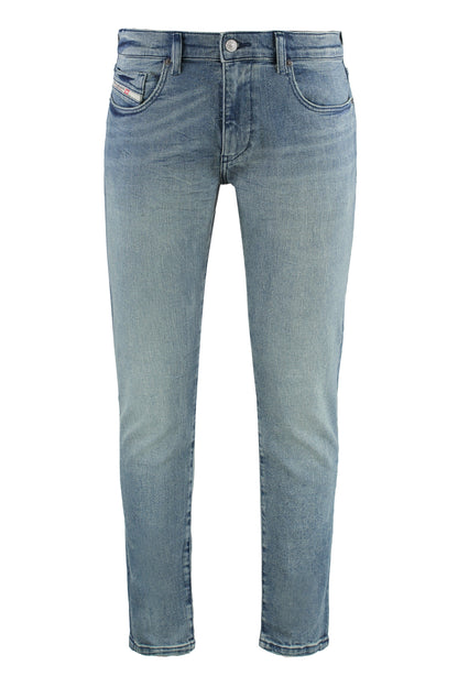 Slim-Fit Jeans D-Strukt 0bmbw Denim