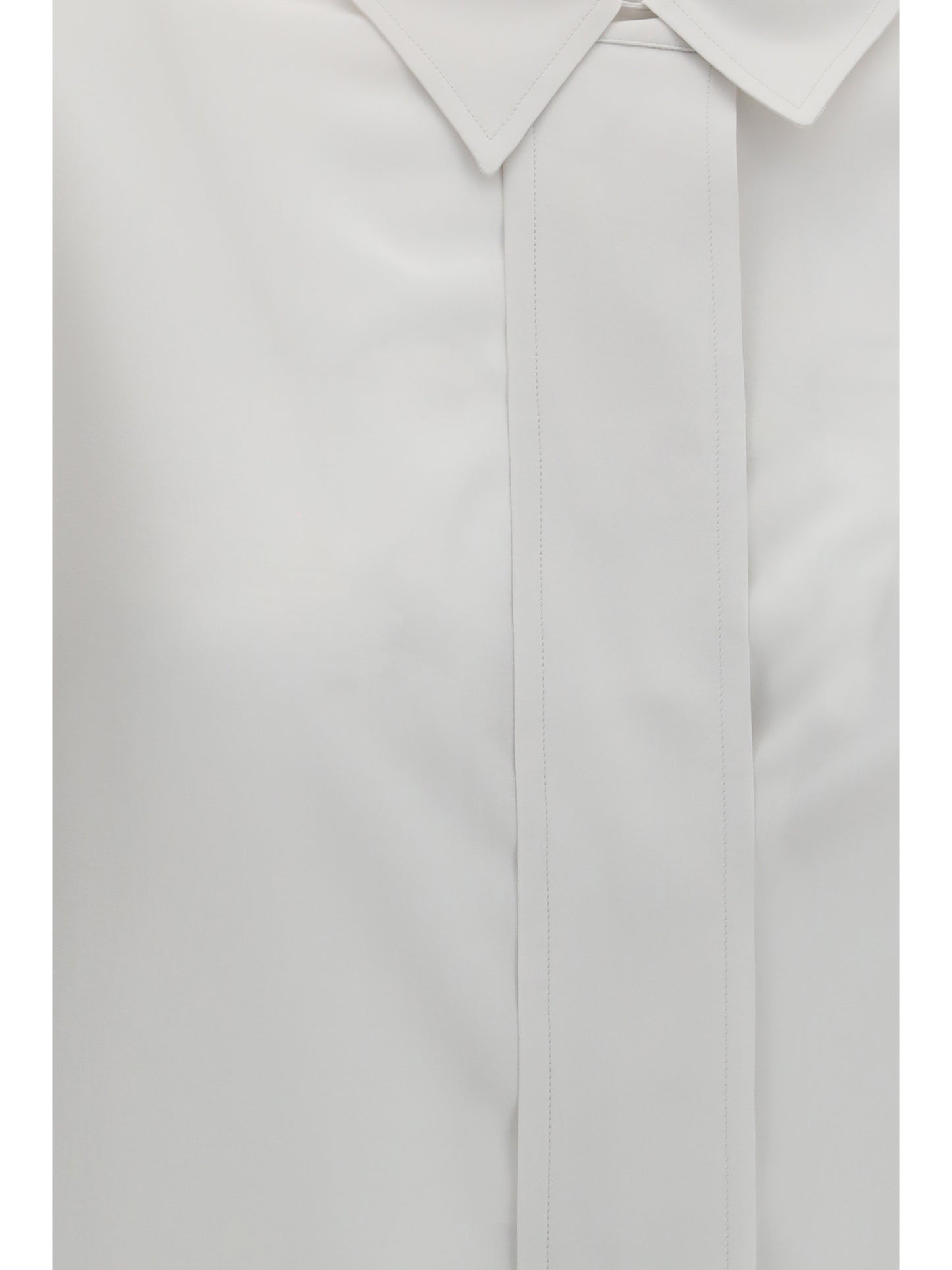 Long-Sleeve Shirt Amari Cloud White