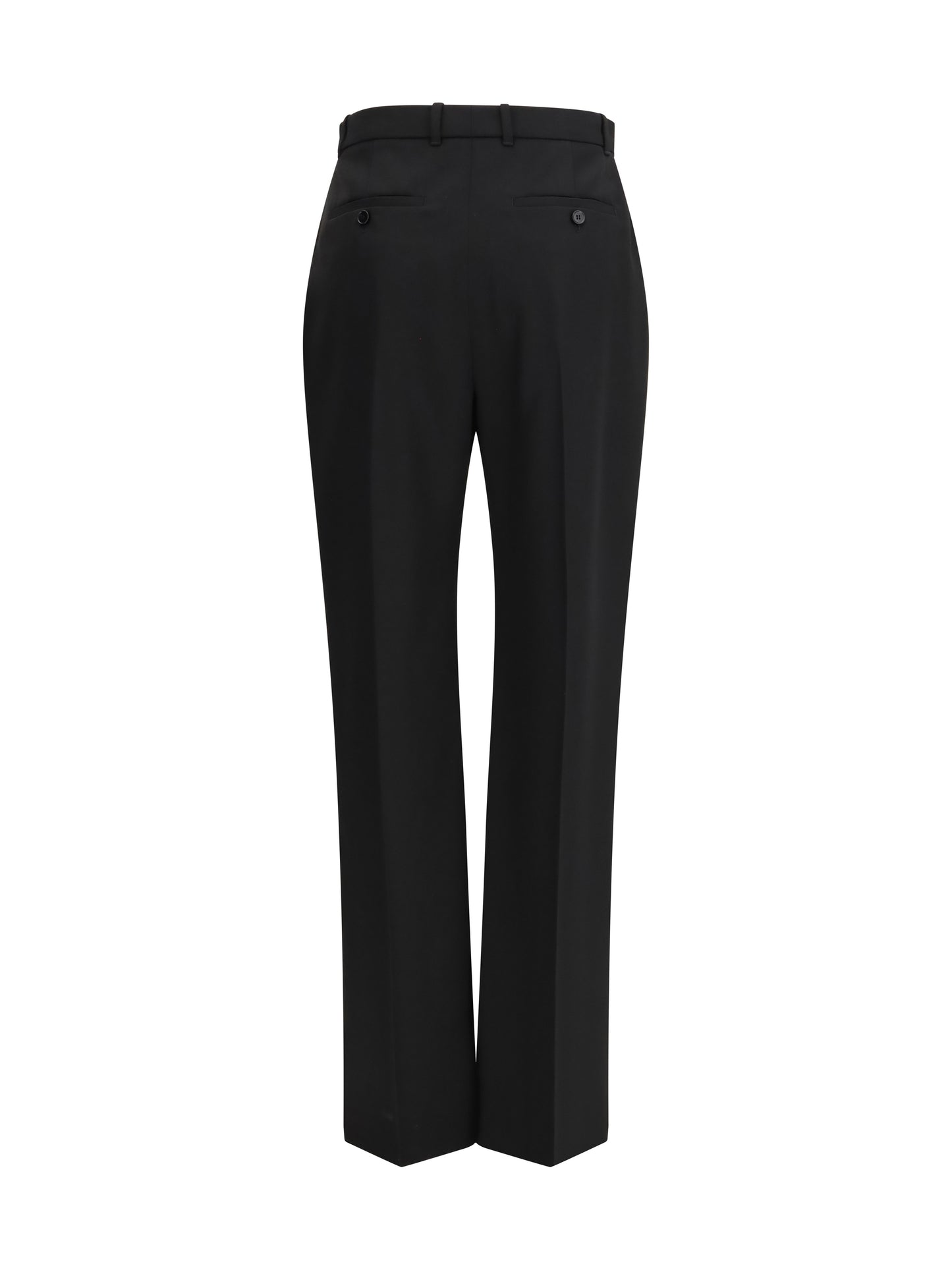 Trousers Black Cotton