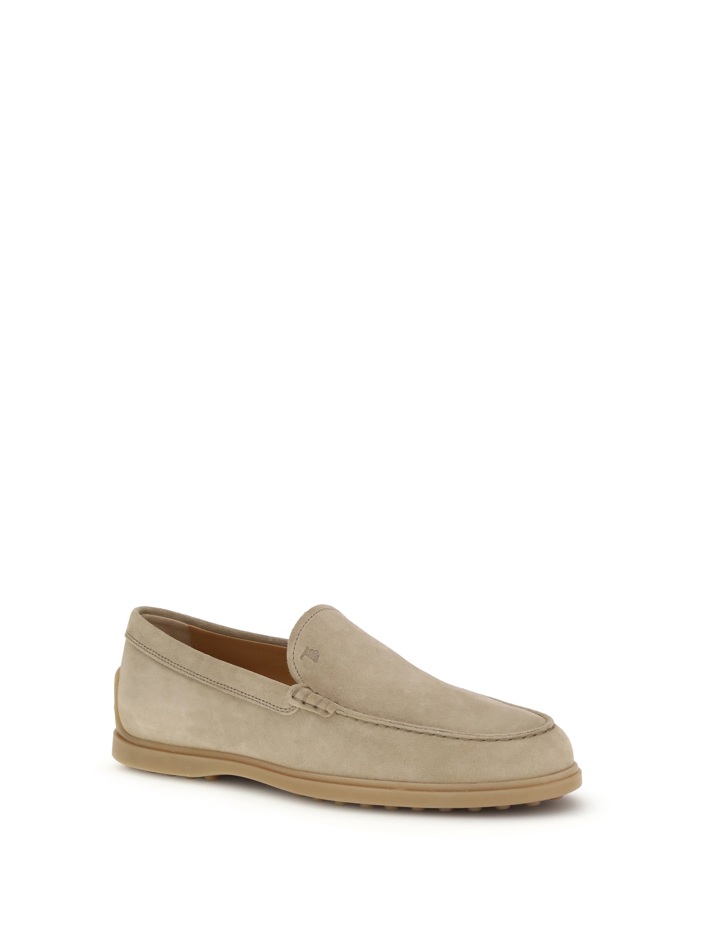 Slipper Loafers Grey Suede