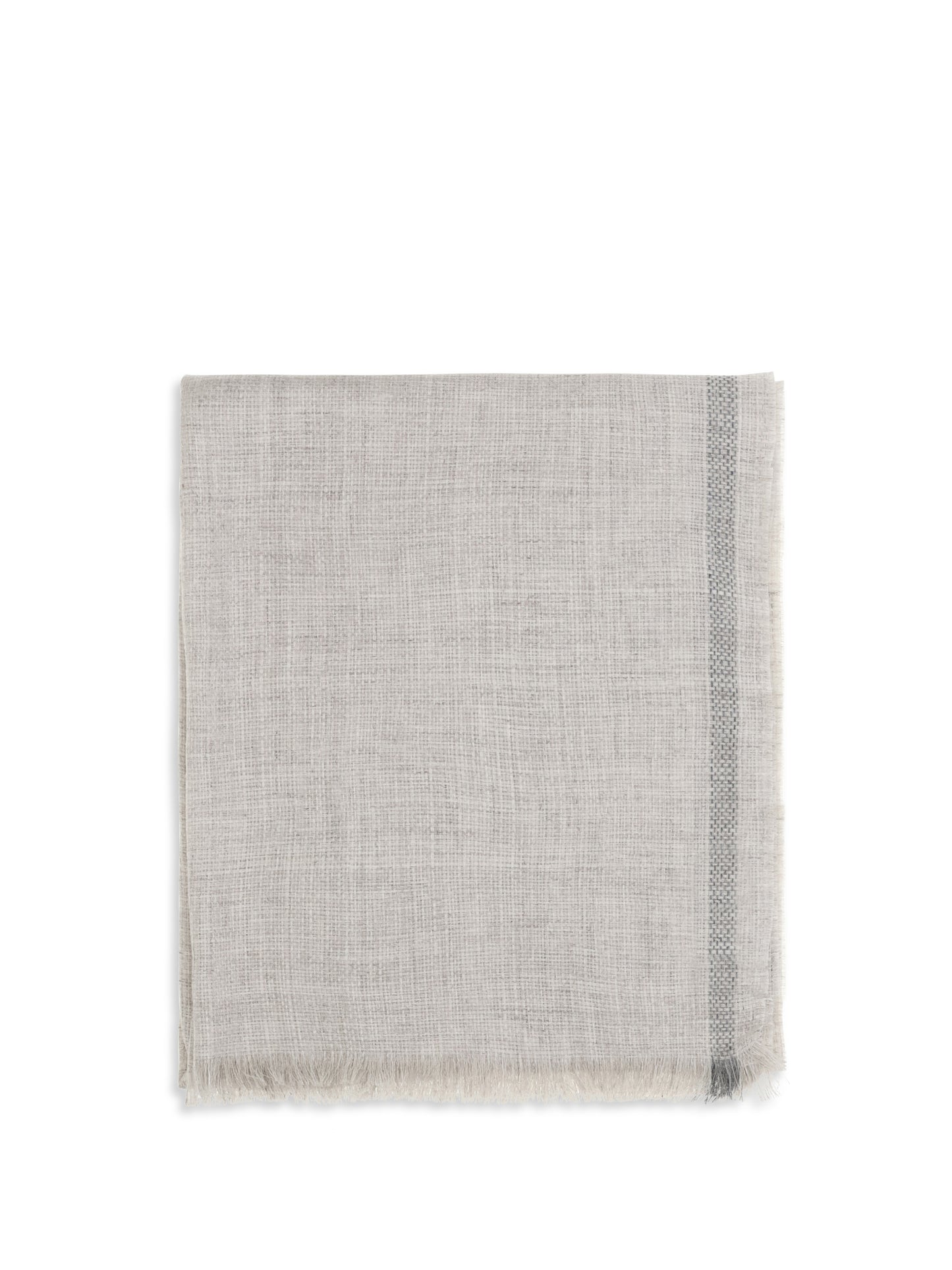 Scarf Linen Jute/Grey