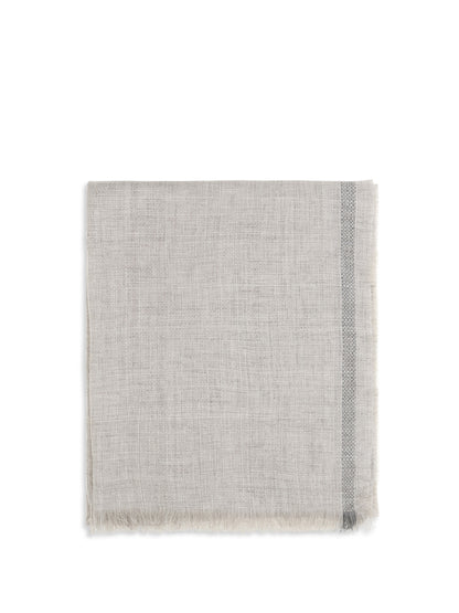 Scarf Linen Jute/Grey