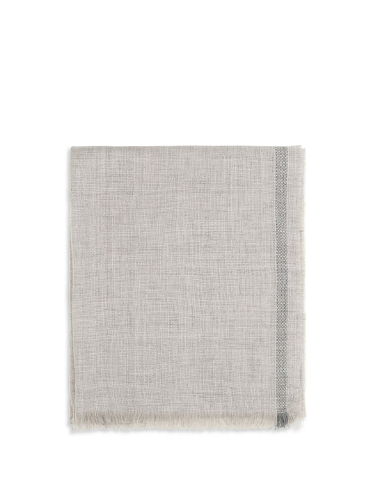 Scarf Linen Jute/Grey